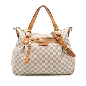 Louis Vuitton Trevi Handtas Geruite Canvas