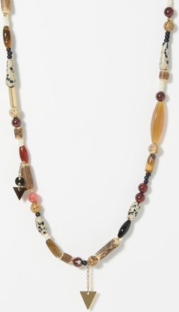 Isabel Marant Mens Yulian natural stones necklace