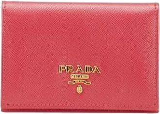 Prada Pre-owned Wallets, female, Pink, Size: ONE SIZE Pre-owned Leather wallets