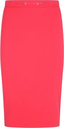Elisabetta Franchi Skirt Midi Go22366e2 Cg5 Red Passion