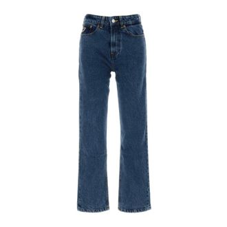 Lois Straight Jeans, female, Blue, Size: W28 New Dana Jeans