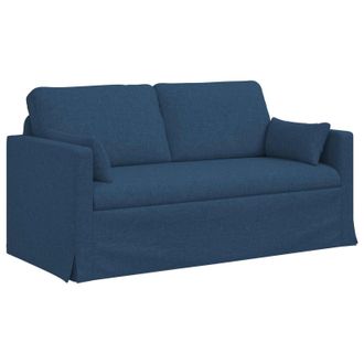 vidaXL Sof&aacute; Azul 158 X 78 X 80 Cm Tela Vidaxl