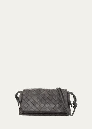 Bottega Veneta Smooth Suede Crossbody Bag