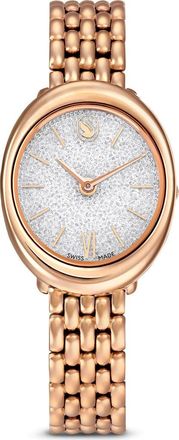 Swarovski Imber Oval Bracelet Watch, 24mm x 26.3mm in Rose Gold at Nordstrom
