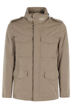 Aspesi Mini Field Thermore Nylon Trimmed Cotton-Blend Jacket