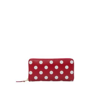 Comme Des Gar&ccedil;ons Wallets & Cardholders, female, Red, Size: ONE SIZE Polka Dots Wallet