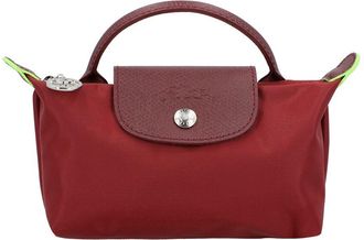 Longchamp Le Pliage Green Mini Canvas Bag