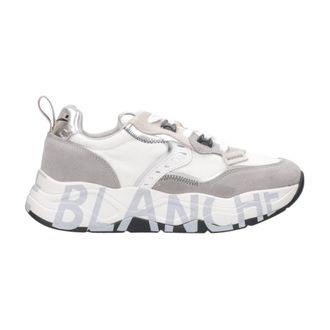 Voile Blanche Sneakers, female, Gray, 3 UK, Bold Club Trainers with Technical Fabric and Suede