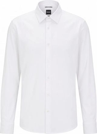 HUGO BOSS Camisa P-Hank Slim-fit - Shirts - Hombre - Blanco - 2XL