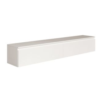 Selsey Selsey - Bemmi -mueble De Tv Suspendido Con 2 Puertas -175 Cm -blanco