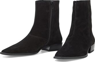 Vagabond Nella Suede Bootie Womens Shoes Black : EU 40 (US Womens 10) M, Leather/Suede