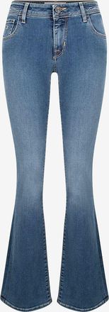 Jacob Cohen Jeans mit ausgestelltem Bein aus Baumwolle Flair