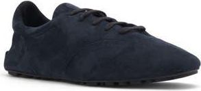 Aquatalia Qrystal Weatherproof Sneaker in Navy Suede at Nordstrom Rack, Size 7.5
