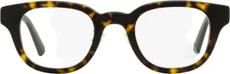 Moncler ML5157D Havana Acetate Eyeglasses - Brown