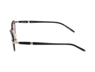 Montblanc Mens Mb0412s Metal Frame Sunglasses Rose