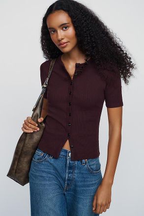 Citizens Of Humanity Wren Short Sleeve Cardigan Top