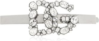 Dolce & Gabbana Haarspeld met logo - Dames - Haaraccessoires - Grijs - ONE Size - Accessoires