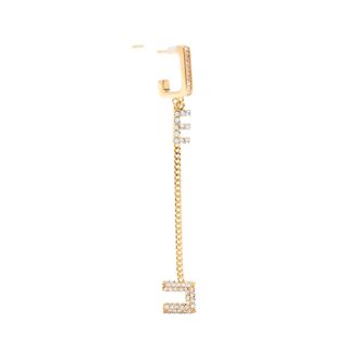 Elisabetta Franchi Crystal-embellished Drop Earrings