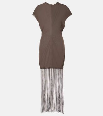Faithfull The Brand Brita fringed minidress