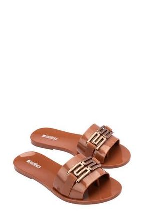 Melissa Babe Slide Sandal in Brown at Nordstrom Rack, Size 10