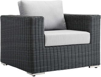 ModWay Summon Outdoor Patio Fabric Sunbrella Armchair