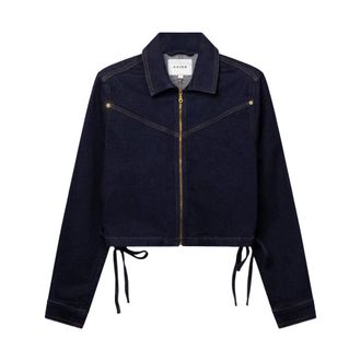 Aaiko Judith Denim CO 5 - Dames - Jassen - Blauw - Maat: XS Denim