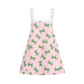 Moschino Printed cotton poplin dress - female - Moschino - Summer Dresses - Multicolor - 2XL - Dresses