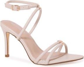 Berness Candelaria Ankle Wrap Sandal in Beige at Nordstrom Rack, Size 6.5