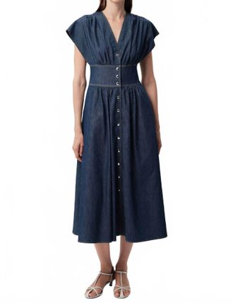 Exquise Evan Dress In Blue