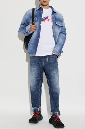 Dsquared2 Insulated Shirt, Mens, Blue