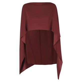 Alberta Ferretti Accessoires, Dames, Rood, ONE Size, Sjaal