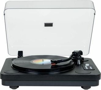 Thomson Platine Vinyle Bluetooth Thomson Tt650bt - Enregistrement Usb - 2 Haut-parleurs - Noir