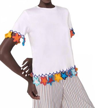 Celia B Tais Top In White