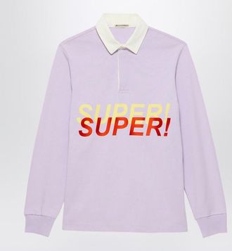 J.W.Anderson Lilac Super Super Polo Shirt