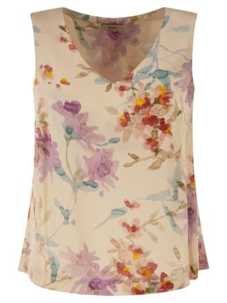 Herno bloemenprint top