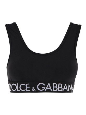Dolce & Gabbana Warp-Knit Jersey Top