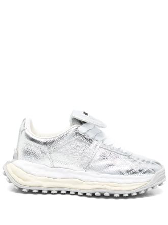 Miharayasuhiro Scott OG sneakers - unisex - Fabric/Calf Leather/Rubber/Calf Leather - 37 - Silver
