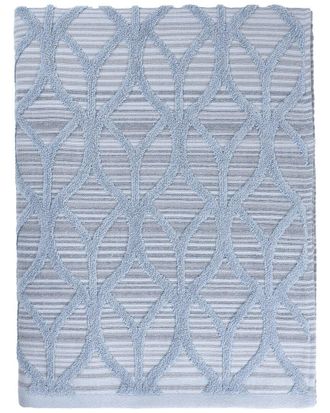 Linum Home Textiles Turkish Cotton Alev Jacquard Bath Towel