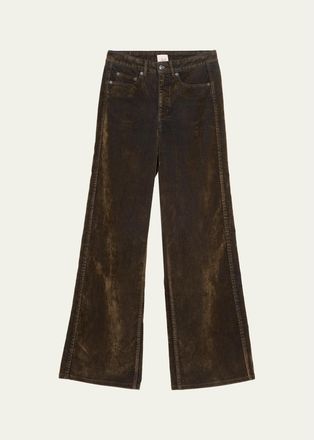 Cinq &agrave; Sept Betsy Flocked Jeans