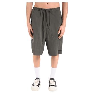 Nine In The Morning Long Shorts, male, Green, Size: XL Casual Shorts