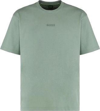 HUGO BOSS Tee 10 T-shirt - Heren - T-shirts - Groen - XS - Katoen - Tops