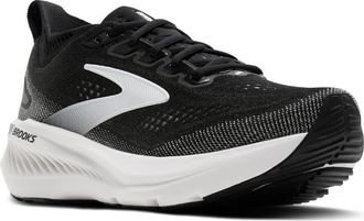 Brooks Glycerin GTS 23 Running Shoe in Black/Grey/White at Nordstrom, Size 10.5