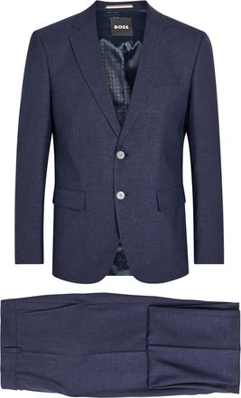 BOSS Boss Woven Suit - Navy - 52 (IT52 / XL)
