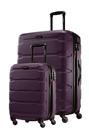 Samsonite Omni PC 2-Piece Set (20/28) Hardside Expandable Luggage with Spinner Wheels in Purple at Nordstrom