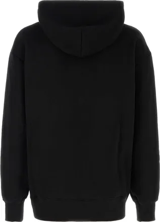 Valentino Garavani Mens Black Cotton Sweatshirt Nero Exterior: Felpe Sweater