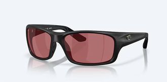 Costa Unisex Jose Pro Polarized Sunglasses In Matte Black Rose
