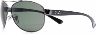 Ray-Ban Heren, Accessoires, Grijs, Maat: 63 MM