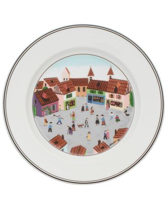 Villeroy & Boch Design Naif Old Village Square Salad Plate