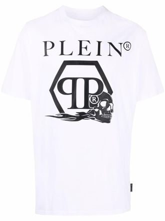 Philipp Plein T-shirt met print - Wit