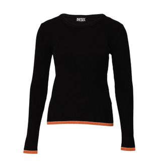 Diesel Arinne slim-fit sweatshirt voor dames (Zwart)